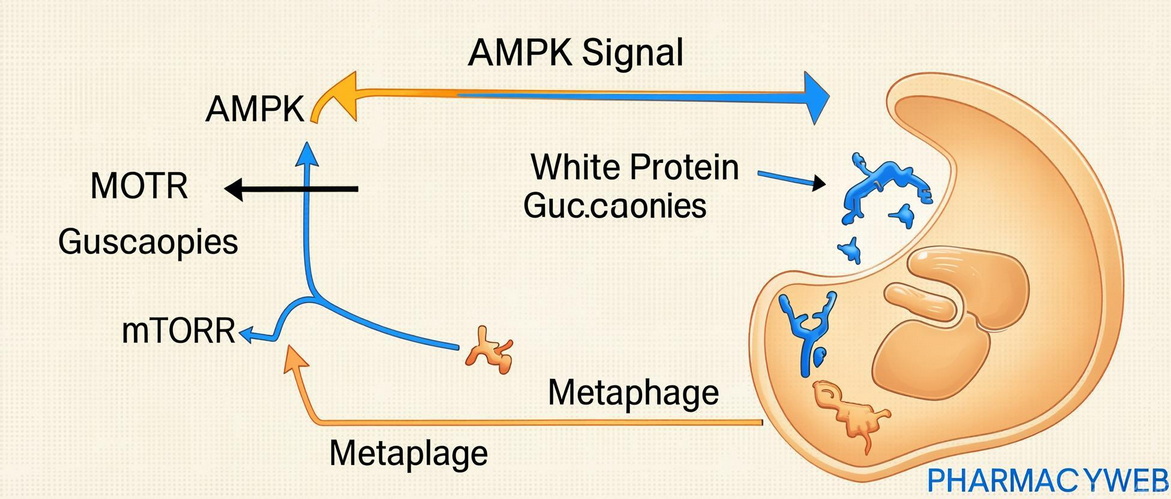 مسیرهای سیگنالینگ mTOR و AMPK در تنظیم اتوفاژی - اختصاصی سایت داروسازی در اینترنت (فارماوب)