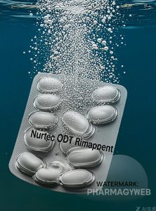 قرص ریمگپنت (نورتک) با فرمولاسیون خوراکی باز شونده در دهان